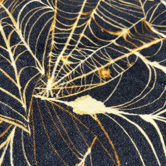 Urban Outfitters Spider Web Print Ruched V-Front Pant  26 - Picture 8 of 14